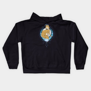 Wolf number 23 Kids Hoodie